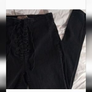 Free people lace up jeans